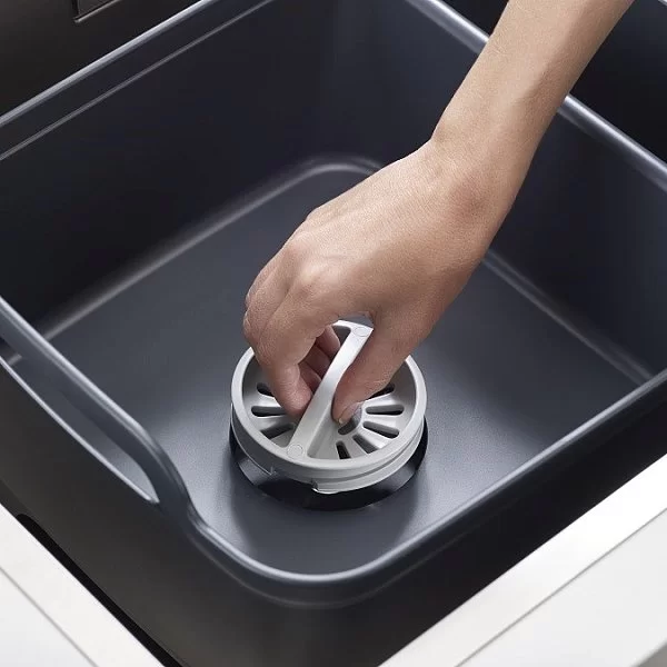 Контейнер для мытья посуды Wash&Drain 20х31х39см, темно-серый, материал полипропилен, Joseph Joseph, Великобритания, 85138 - изобр. 11