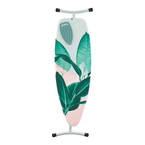 Гладильная доска 135х45 см, декор чехла Tropical Leaves, Brabantia, Бельгия, 118562 - изобр. 8
