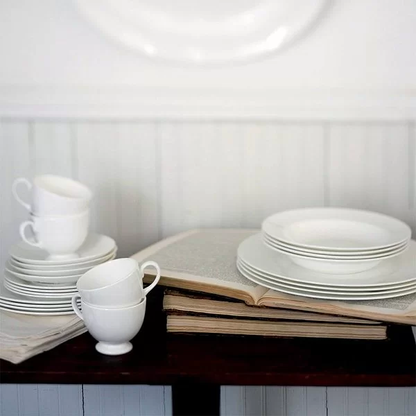 Суповая тарелка Wedgwood White 23 см материал фарфор, цвет белый, Wedgwood, Великобритания, 50105401012 - изобр. 8