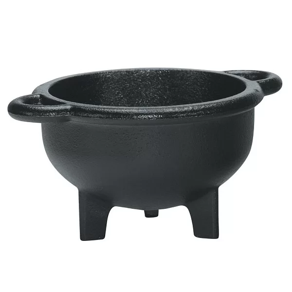 Чугунный котелок сервировочный 2,4 л, 9 см, черный, Lodge, LHP3 - изобр. 7