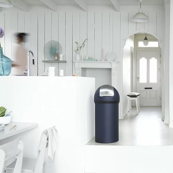 Мусорный бак Push Bin 60л, минерально-синий, Brabantia, 402647 - изобр. 10