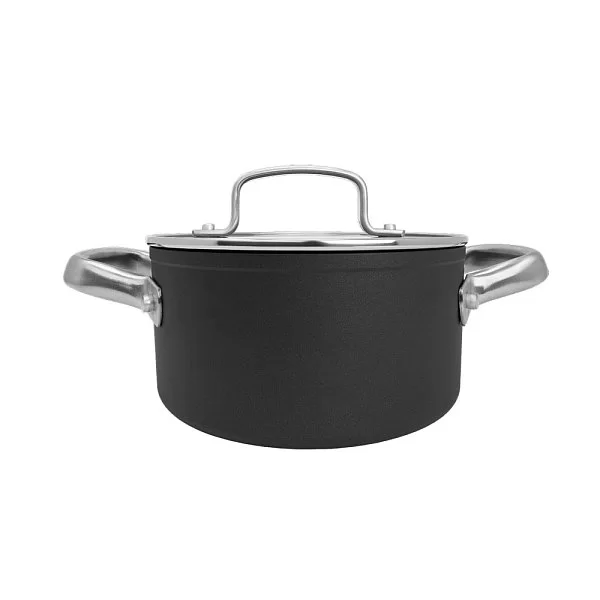 Кастрюля с крышкой Samoa 1,5 л, диаметр 16 см, кованый алюминий, цвет черный, Arcos, Испания, 716800 - изобр. 9