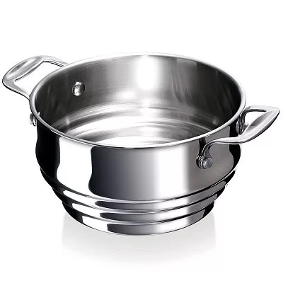 Пароварка-вставка Healthy Eating 24 см силикон, цвет зеленый, Kitchen Craft, Великобритания, KCHESTEAM - изобр. 25
