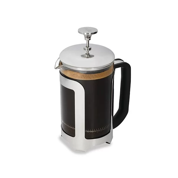 Кофейник френч-пресс La Cafetiere 850 мл, нержавеющая сталь+стекло, Kitchen Craft, Великобритания, LCROMA6CPSIL - изобр. 7