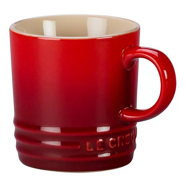Кружка для капучино 200 мл, материал керамика, цвет вишневый, Le Creuset, Франция, 70303200600099 - изобр. 7