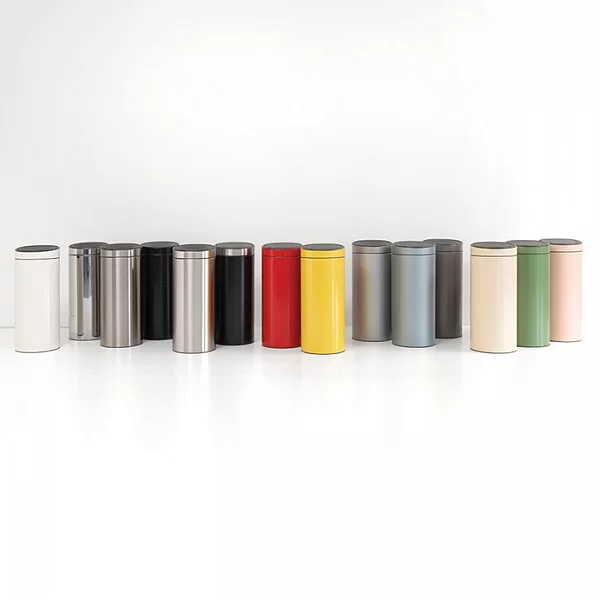 Мусорный бак Touch Bin New 30л, миндальный, Brabantia, 115042 - изобр. 10