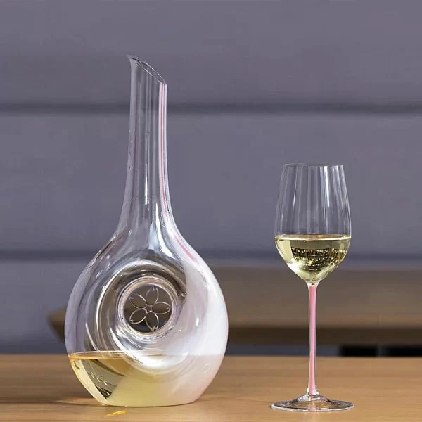 Бокал для белого вина Riesling/Zinfandel 395 мл, ручная работа, сиреневая ножка, хрусталь, Fatto a mano, Riedel, 4900/15MA - изобр. 10