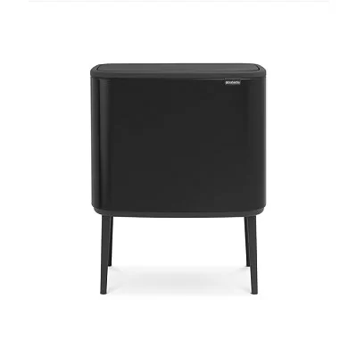 Мусорный бак Touch Bin Bo объем 60 л, 54,5x31,2x65,6 см, нержавеющая сталь, цвет минерально-золотой, Brabantia, Бельгия, 223105 - изобр. 34
