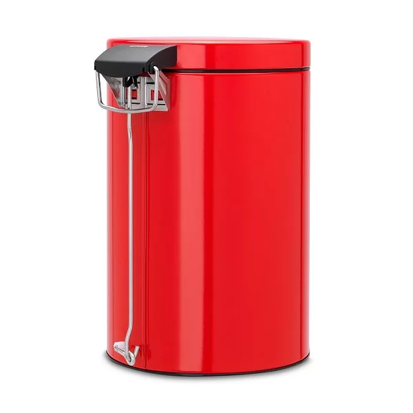 Мусорный бак с педалью 20 л цвет красный, материал нержавеющая сталь, Brabantia, 106026 - изобр. 8