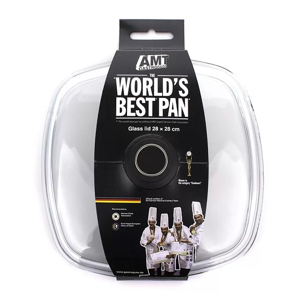 Крышка стеклянная 28х28см, AMT Gastroguss, Германия, AMTE28 - изобр. 8