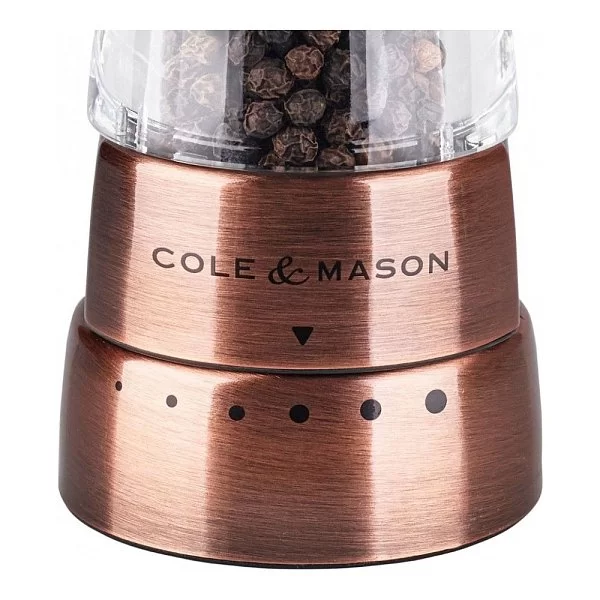 Набор из 2-х мельниц Derwent Copper, материал нержавеющая сталь + керамика, Cole&Mason, Великобритания, H59418G - изобр. 12