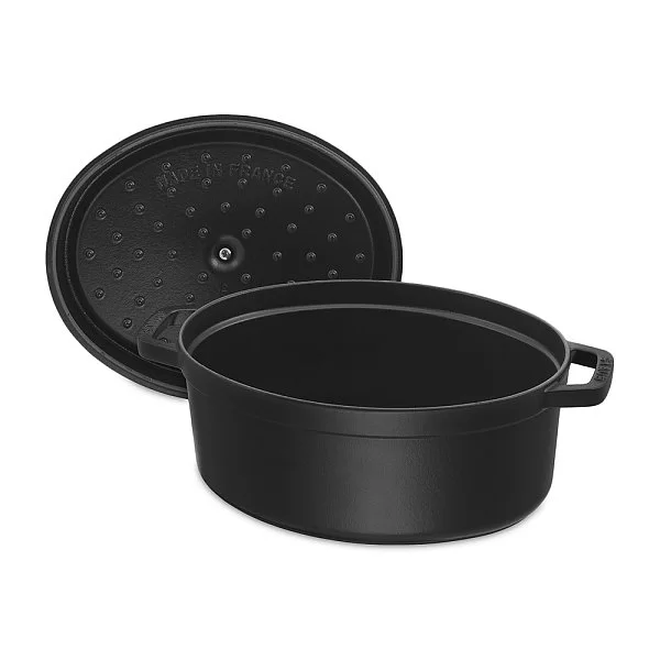 Кокот овальный черный, 3,2л, Staub, 1102725 - изобр. 10