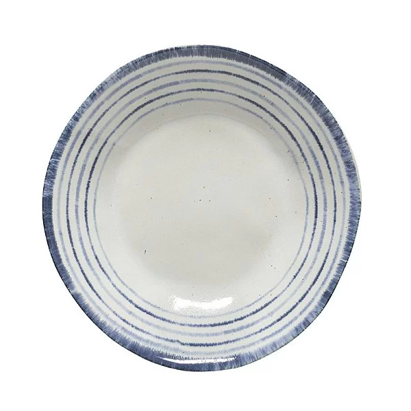 Тарелка глубокая Nantucker 25,5 см, керамика, Costa Nova, Португалия, LSP251-WHI(LSP251-02120F) - изобр. 7