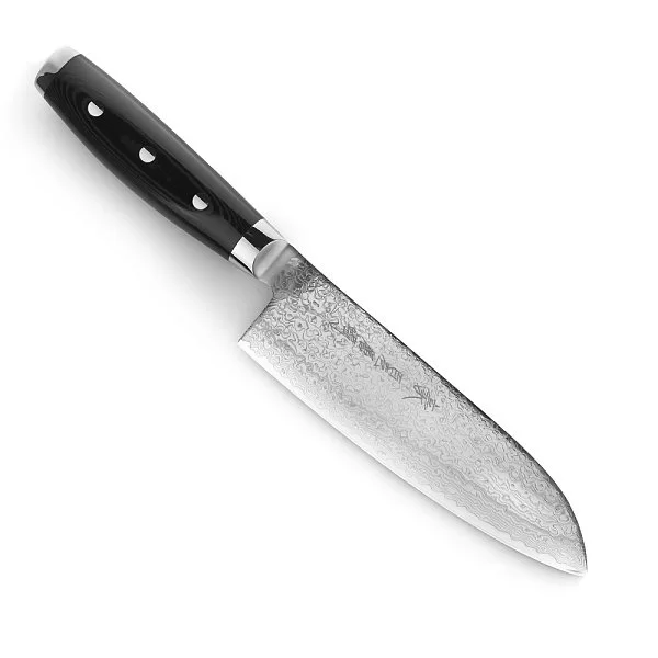 Нож японский &quot;шеф&quot; с углублениями на лезвии GOU, 16,5 см, Yaxell, YA37001G - изобр. 8