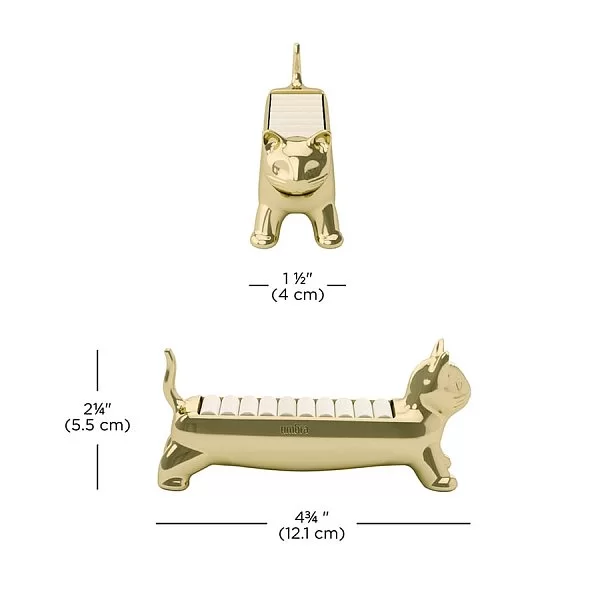 Держатель для колец Ali Cat, металл, цвет латунь, Umbra, Канада, 1023419-104 - изобр. 12
