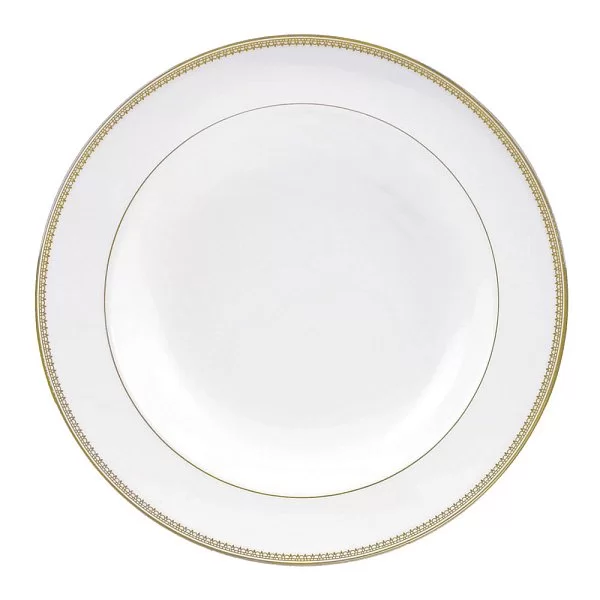 Тарелка суповая Vera Wang Lace Gold 23 см материал фарфор, цвет белый Wedgwood, Великобритания, 50146901012 - изобр. 7