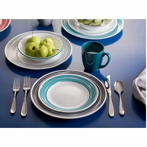 Тарелка закусочная Brushed Red 22 см, стекло, Corelle, 1118421 - изобр. 8