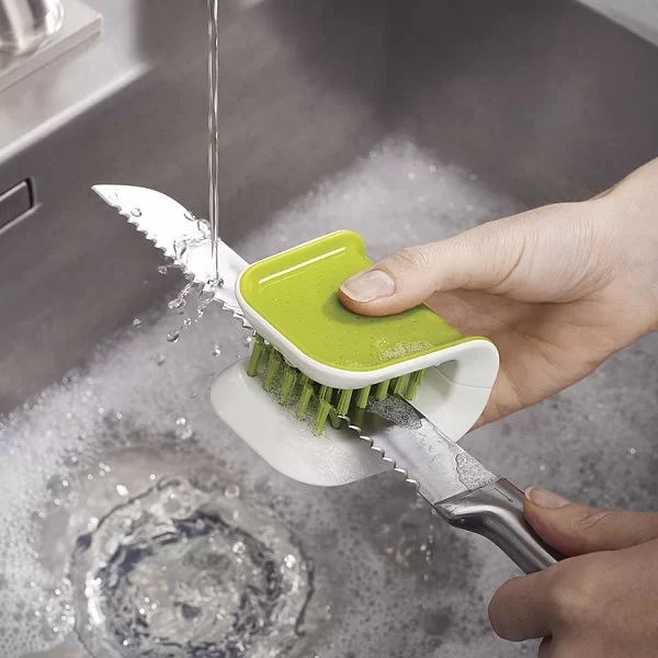 Щетка для приборов BladeBrush, зеленый, Joseph Joseph, 85105 - изобр. 9
