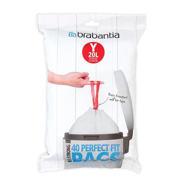 Мешки для мусора PerfectFit, 20 л, 40 шт, Brabantia, 116865 - изобр. 7