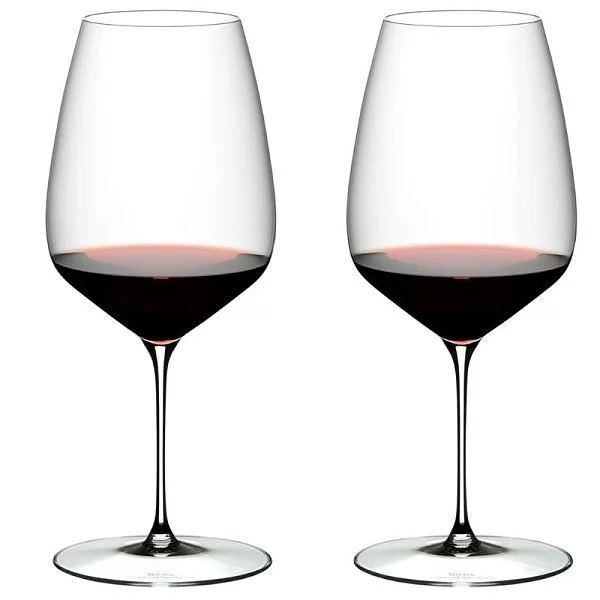 Набор из 2 бокалов для красного вина Veloce Cabernet, объем 800 мл, хрусталь, Riedel, Австрия, 6330/0 - изобр. 8
