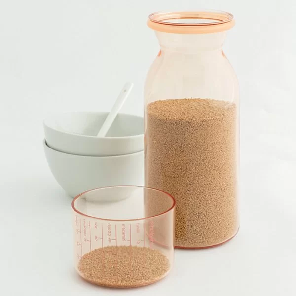 Банка с мерным стаканом 1,3л, розовый, Brabantia, 290206 - изобр. 11