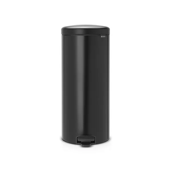 Мусорный бак с педалью NewIcon, 30л, черный матовый, Brabantia, 114540 - изобр. 7