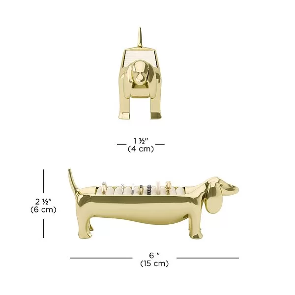 Держатель для колец Dachsie, металл, цвет латунь, Umbra, Канада, 299245-104 - изобр. 12