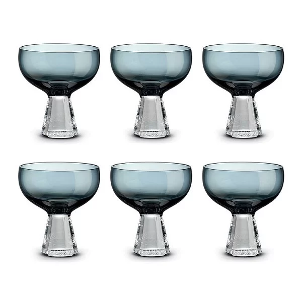 Набор из 6 креманок Fun Classy 350 мл, лиловый, Pozzi Milano 1876, PM-0246_DBLU - изобр. 7
