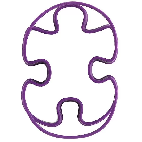 Набор форм для яичницы Puzzle 2 шт, 14х10,5 см, цвет фиолетовый, материал силикон, Mastrad, Франция, F66005 - изобр. 8
