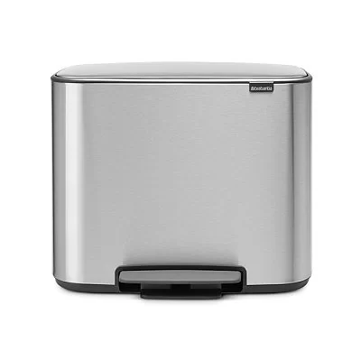 Мусорный бак с педалью Pedal bin 117 13 л, цвет графитовый, нержавеющая сталь, Wesco, Германия, 117212-13 - изобр. 35