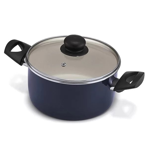 Кастрюля с крышкой Boheme Blue 5,2 л, диаметр 24 см, углеродистая сталь, цвет синий, BEKA, Бельгия, 14931244 - изобр. 8