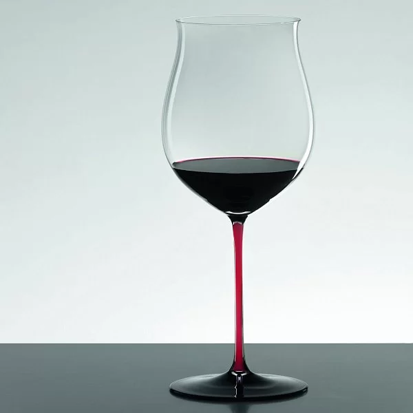 Бокал для красного вина Burgundy Grand Cru 1050 мл, хрусталь, Sommeliers Black, Riedel, 4100/16R - изобр. 11