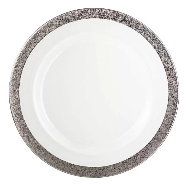 Тарелка подстановочная Platin 35 см хрусталь, цвет платина, Eisch, Германия, 74551635 - изобр. 7