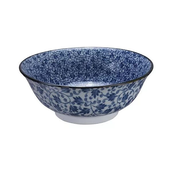 Чаша Mixed Bowls 21 см фарфор, цвет синий, Tokyo Design, Япония, 16539 - изобр. 7