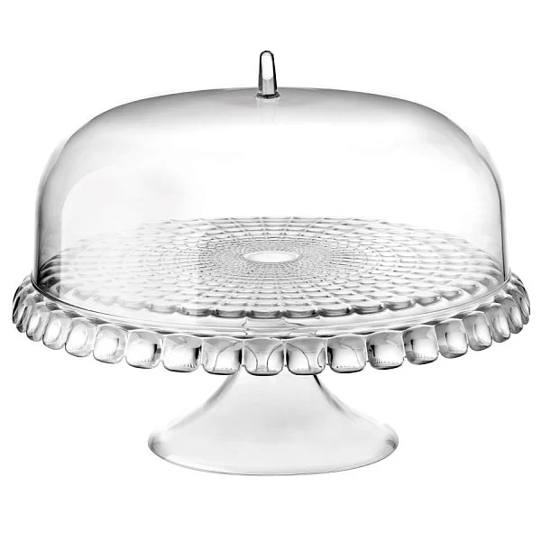 Тортовница с крышкой Tiffany 36х29х36 см, материал суперпластик, цвет прозрачный, Италия, 19940000 - изобр. 7