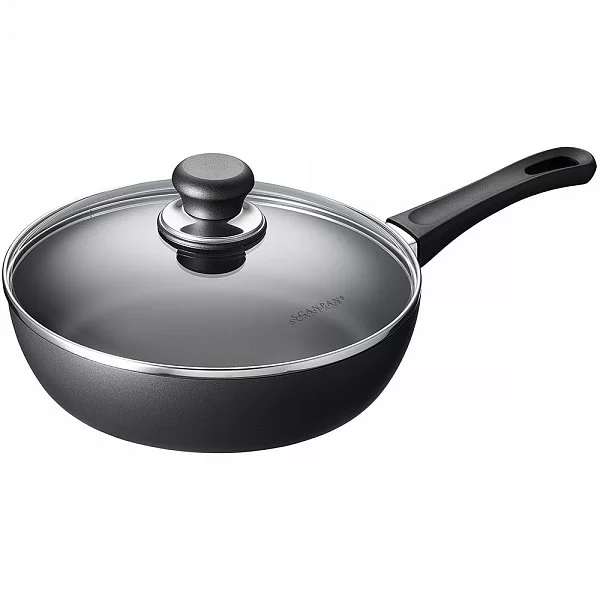 Сковорода антипригарная с крышкой Classic Induction диаметр 24 см, материал алюминий, Scanpan, Дания, 53102400 - изобр. 7