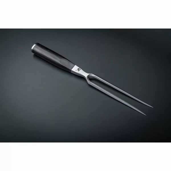 Вилка для мяса Shun Classic длина лезвия 16,5 см, нержавеющая сталь, Kai, Япония, DM-0709 - изобр. 12