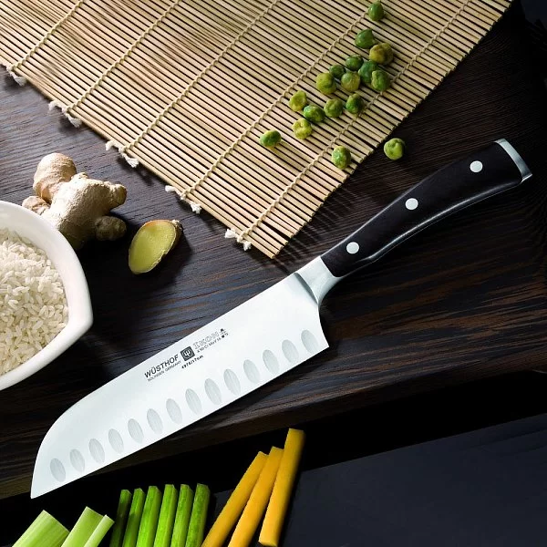 Нож японский шеф Ikon, 17см, Wusthof, 4976 WUS - изобр. 12