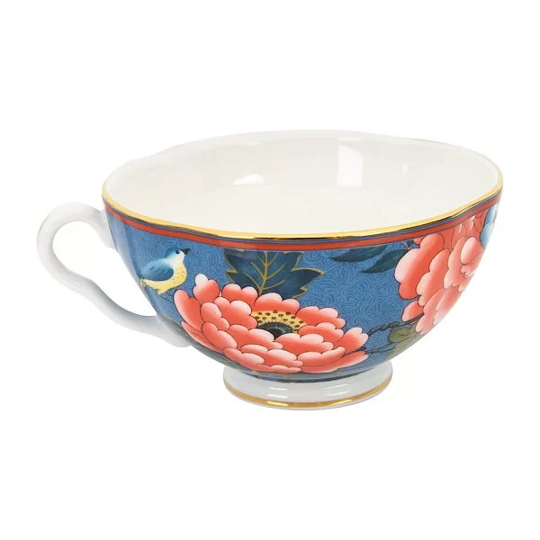 Чайная пара Paeonia Blush 200 мл, материал фарфор, цвет синий, Wedgwood, Великобритания, 40032091 - изобр. 8