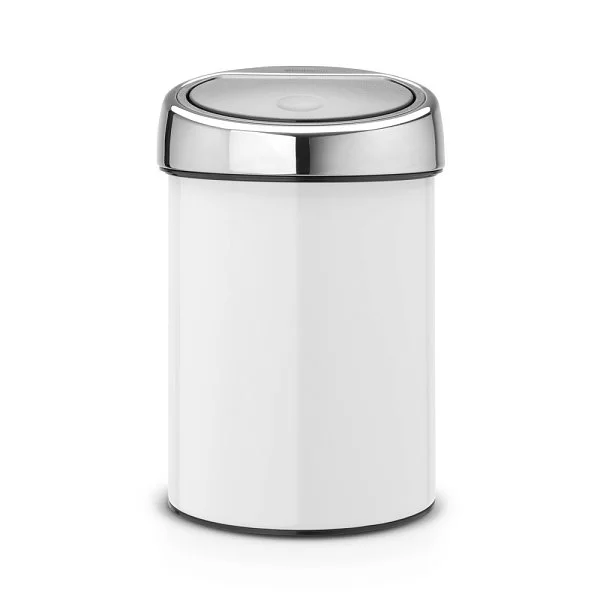 Мусорный бак Touch Bin 3л, белый, Brabantia, 364488 - изобр. 7