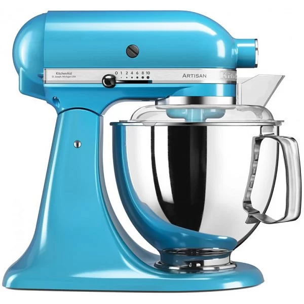 Миксер планетарный Artisan, 4,8 л, голубой кристалл, Kitchen Aid, 5KSM175PSECL - изобр. 8