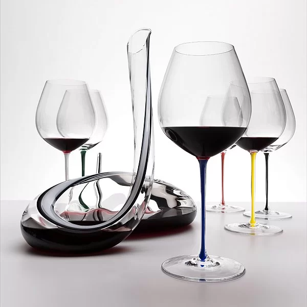 Бокал для красного вина Old World Pinot Noir 705 мл, хрусталь, Fatto a Mano, Riedel, 4900/07G - изобр. 8