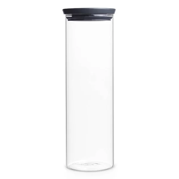 Модульная банка 1,9л, стекло, черный, Brabantia, 298240 - изобр. 7