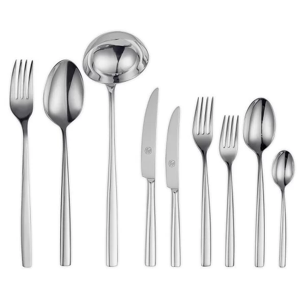 Набор столовых приборов на 12 персон Luce, 75 предметов, нержавеющая сталь, Broggi, Италия, 1810500D61 - изобр. 7