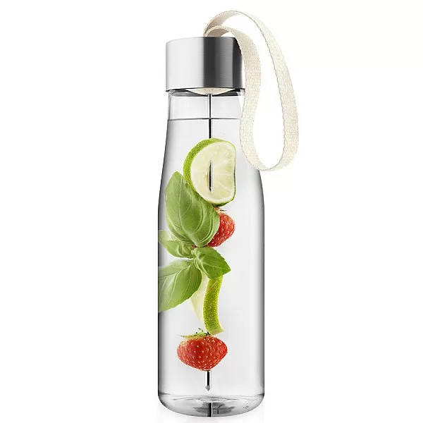 Бутылка для воды MyFlavour 0,75 л, 7,7x7,7x25,8 см, пластик + нержавеющая сталь, цвет бежевый, Eva Solo, Дания, 567508 - изобр. 11