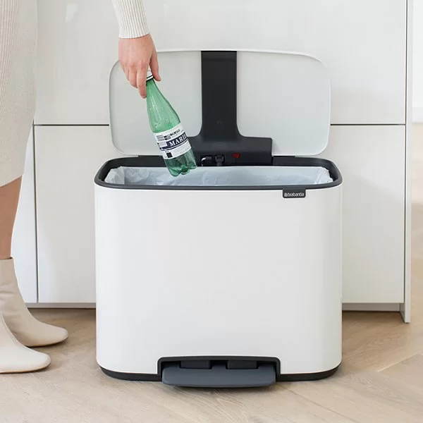 Мусорный бак c педалью Pedal Bin Bo, 36л, белый, Brabantia, 121388 - изобр. 20