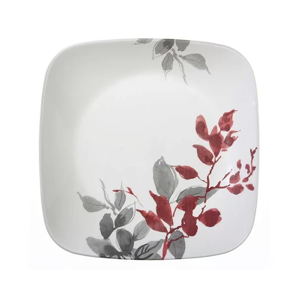 Тарелка закусочная Kyoto Leaves 22 см, стекло, Corelle, 1101080 - изобр. 7