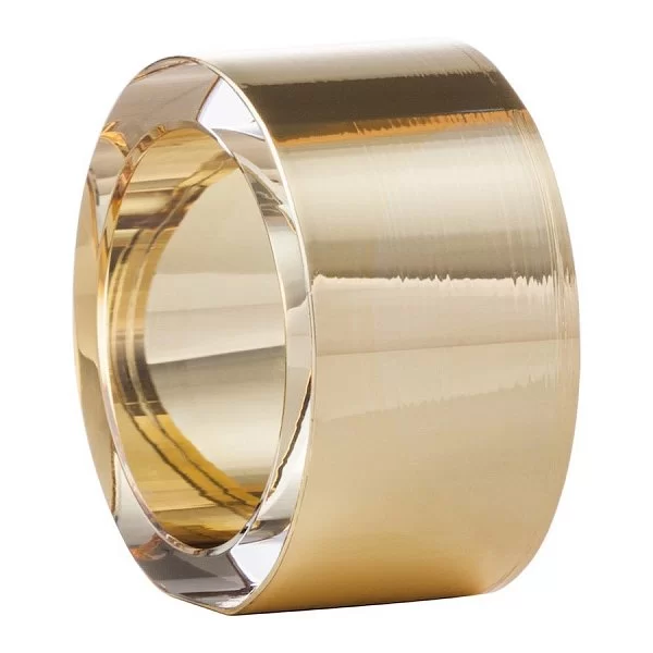 Кольцо для салфеток Ravi Gold 5x2,4 см, хрусталь, цвет золото, Eisch, Германия, 75790550 - изобр. 7