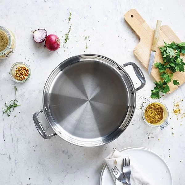 Кастрюля суповая с крышкой Chef 10 л диаметр 24 см, нержавеющая сталь 18/10, BEKA, Бельгия, 12063244 - изобр. 14