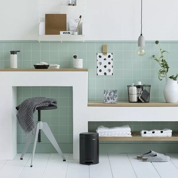 Мусорный бак с педалью NewIcon, 3л, черный матовый, Brabantia, 113321 - изобр. 11